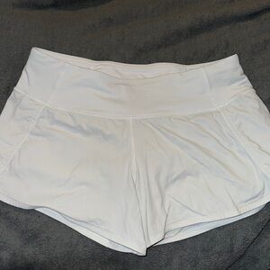 Lululemon White Shorts size 6
